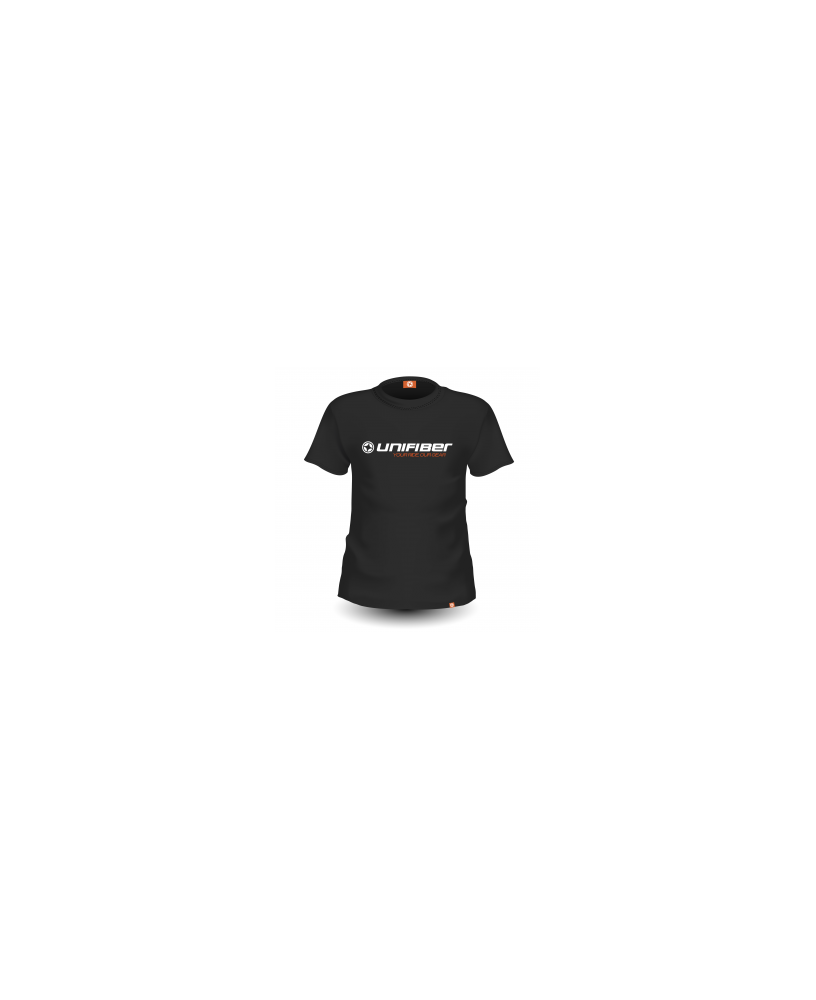 Unifiber Tee Black Size XL "Your Ride, Our Gear"