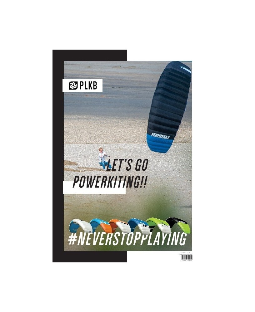 PLKB Power Kite Poster POWER
