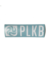 PLKB Sticker 84x28cm white (cut tekst)